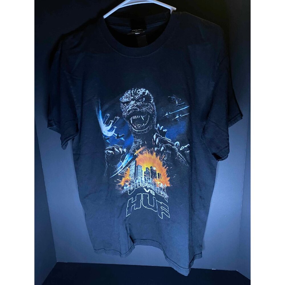 Huf ‘Godzilla vs Huf’ 2020 Tour T Shirt Mens M Tee